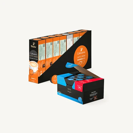 Balenia kávových kapsúl Cafissimo Caffe Crema.