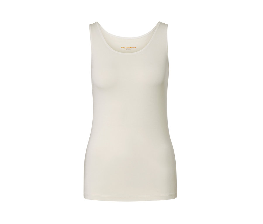 Detail krémového tielka zo zmesi modalu a hodvábu.