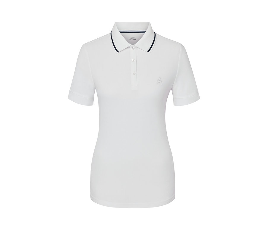 Biela funkčná polokošeľa s krátkym rukávom.