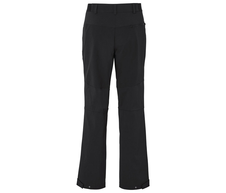 Čierne nohavice na zips