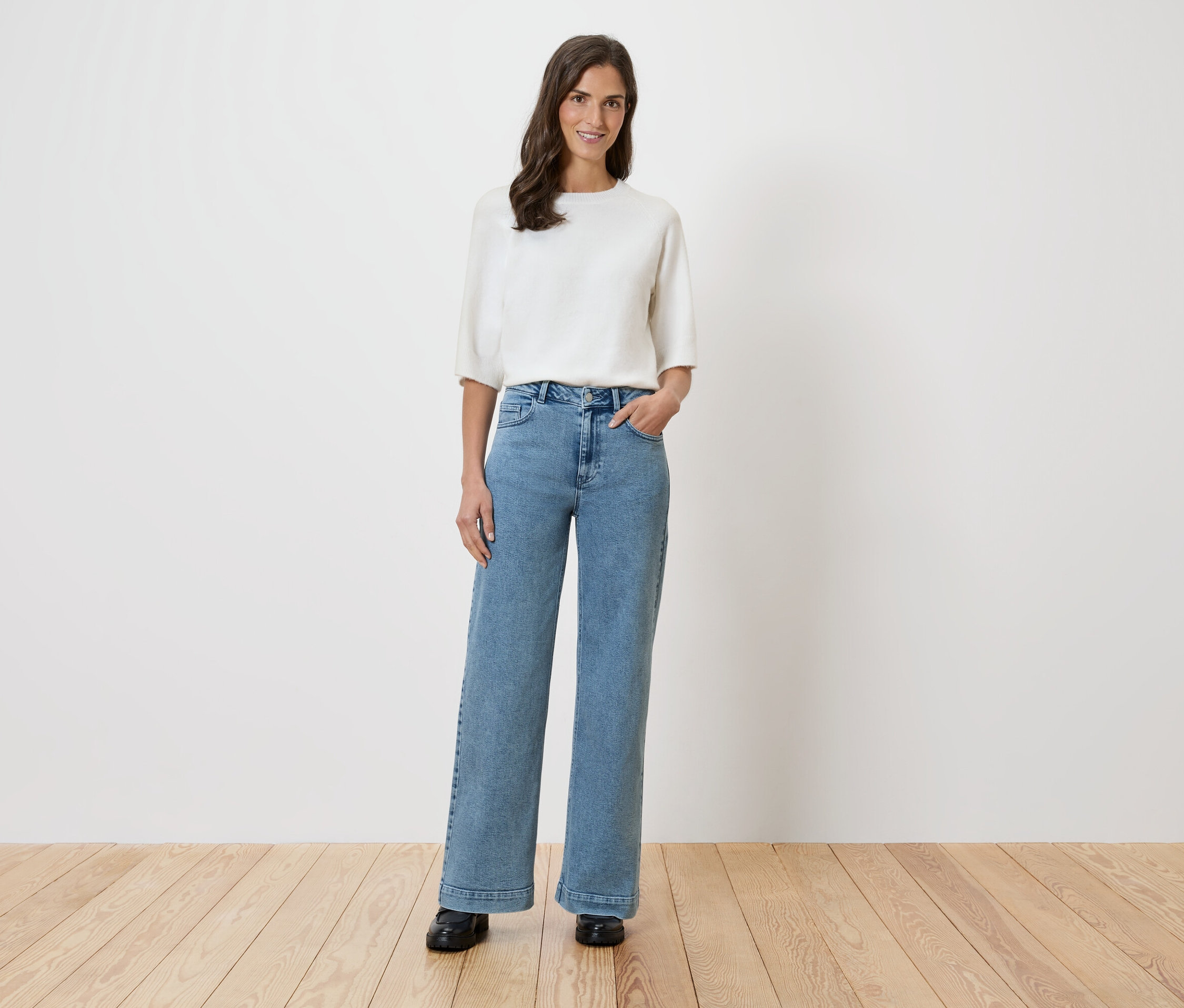 Tchibo - Džínsy Wide Leg – strih »Viki«