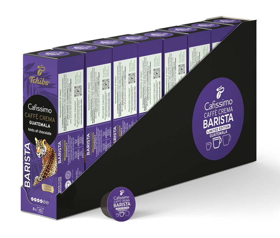 Cafissimo BARISTA Caffè Crema Guatemala – 80 kapsúl