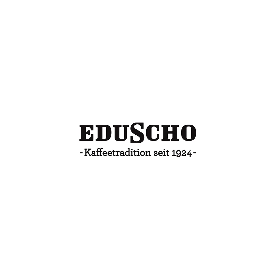 Logo Eduscho s nápisom "Kaffeetradition seit 1924".