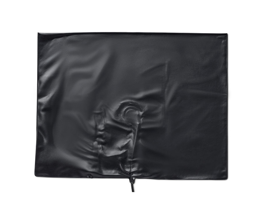 Čierna podložka so snímačom s vianočnou hudbou.