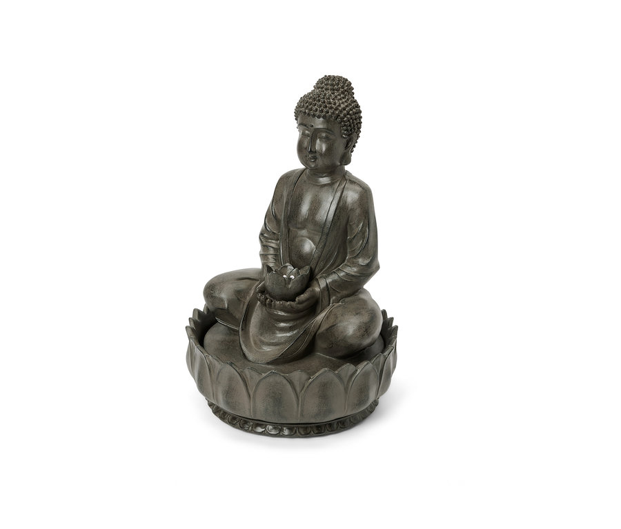 Budha záhradná fontána.