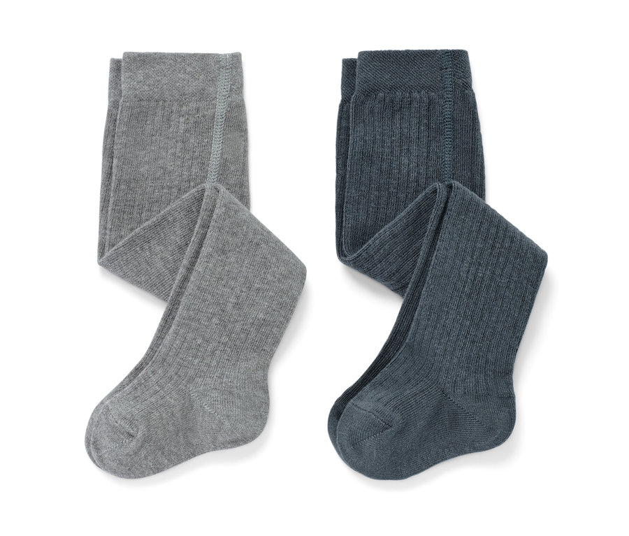 Dvoje detské pančuchy.