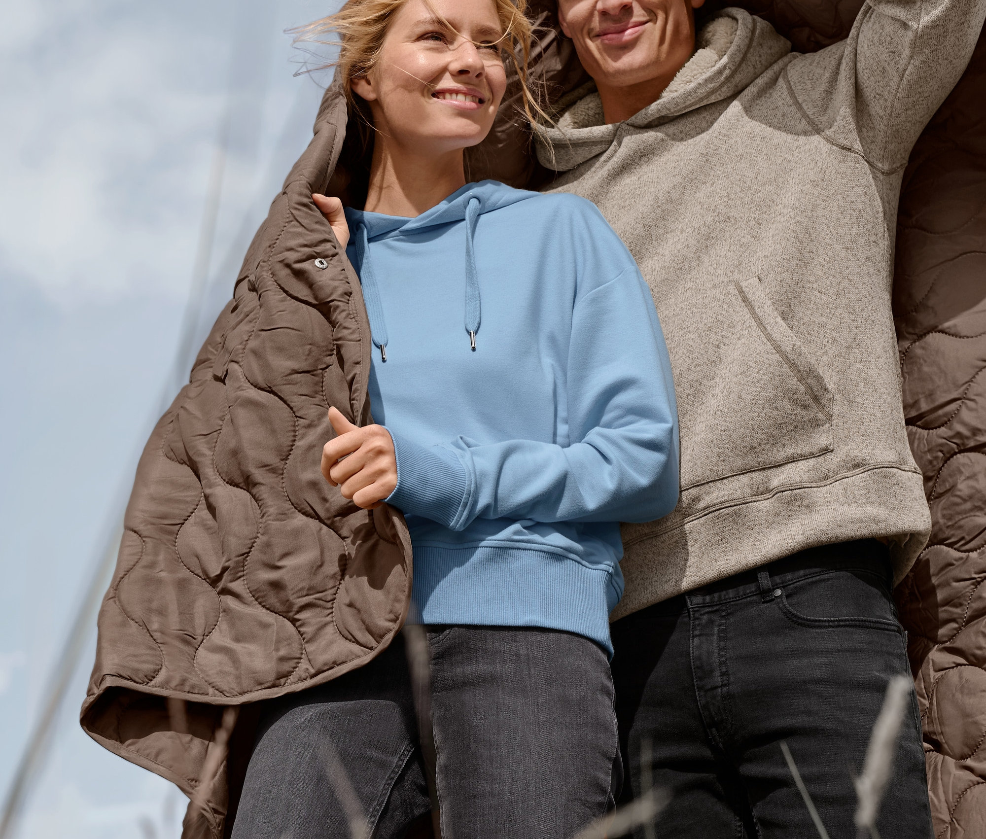 Tchibo - Mikina Midlayer z pleteného flísu