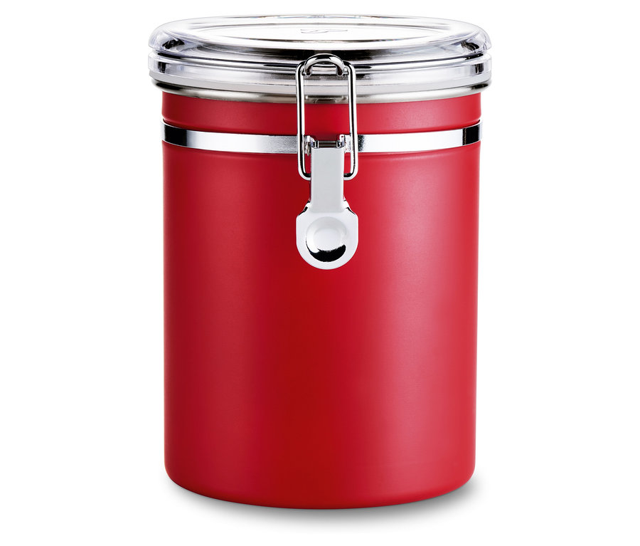 Dóza na zachovanie arómy, červená