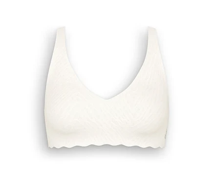 sloggi ZERO Feel Bliss Soft Bra, silk white.