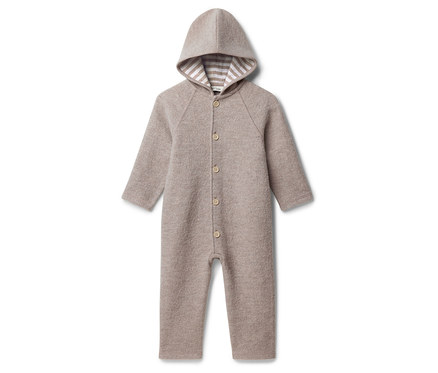 Detský vychádzkový overal s vlnou merino