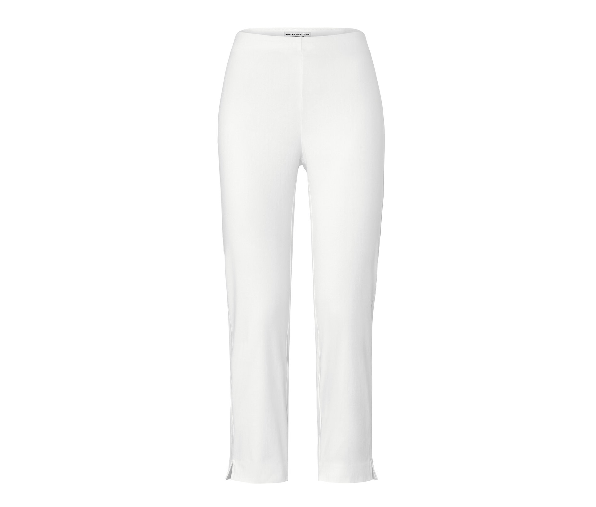 Tchibo - Sedemosminové elastické nohavice, biele