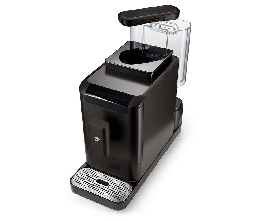 Detail plnoautomatického kávovaru »Esperto2 Caffè«, Granite Black.