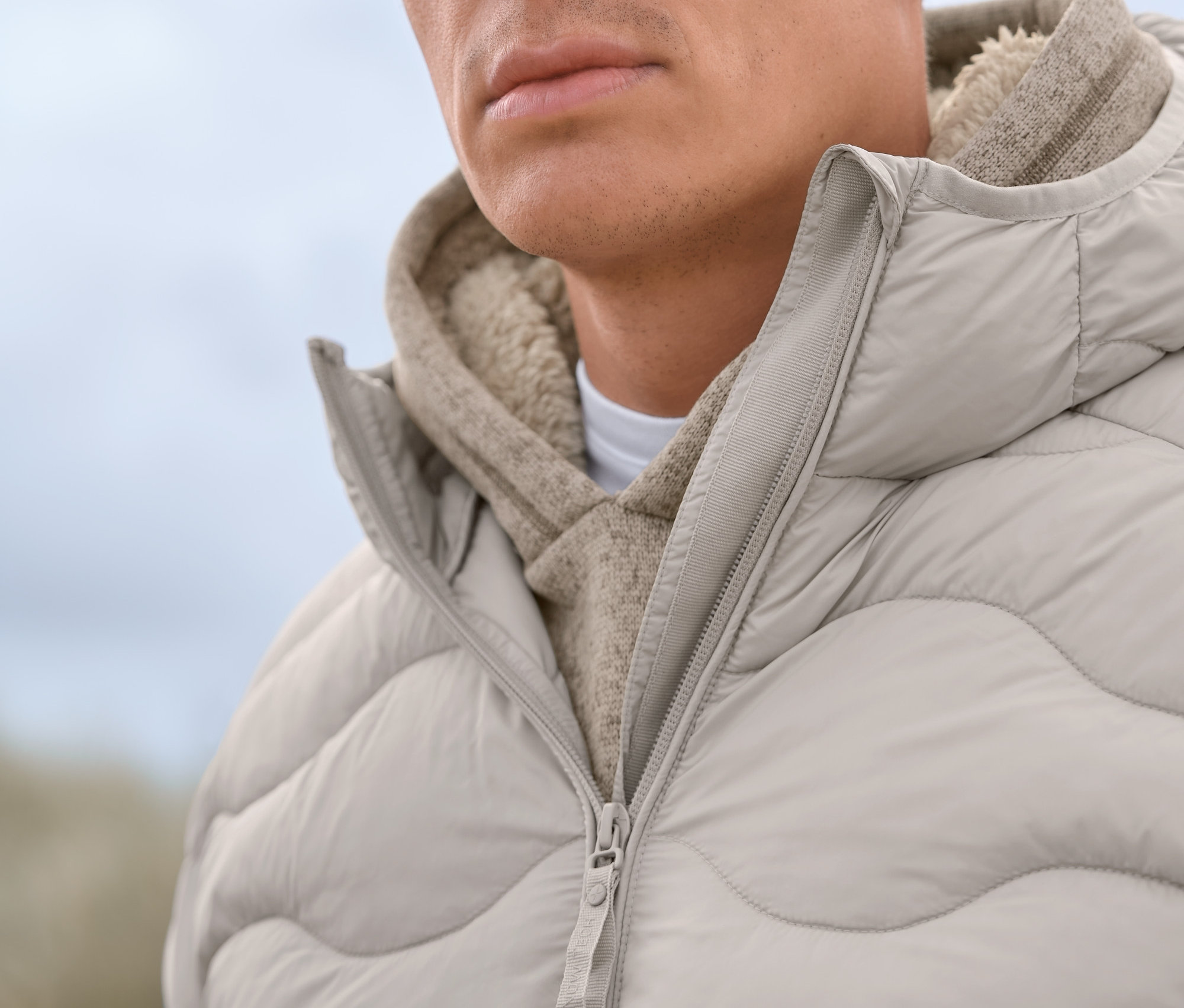 Tchibo - Mikina Midlayer z pleteného flísu