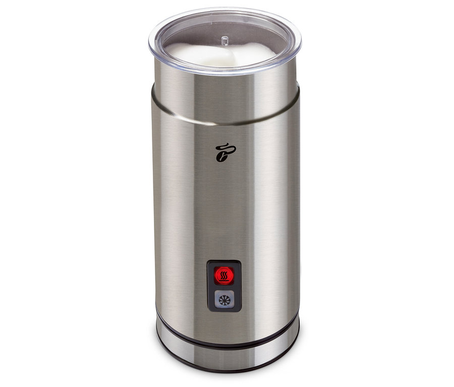 Elektrický napeňovač mlieka z ušľachtilej ocele.