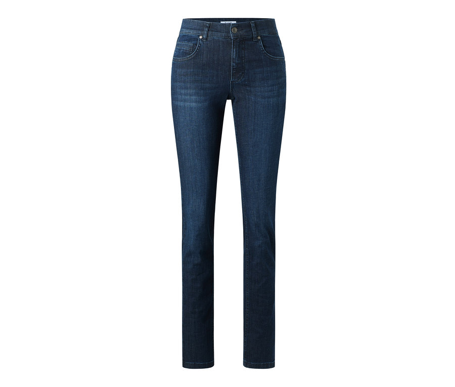 Tmavomodré džínsy Angels »Cici« strih Slim Fit.