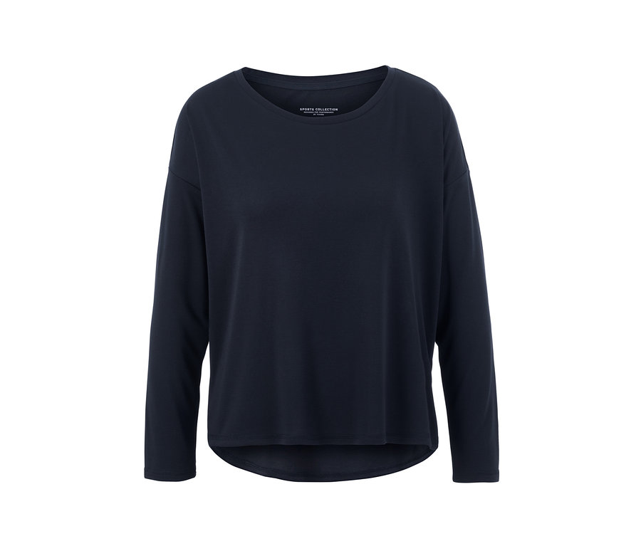 Modré športové tričko 2 v 1.