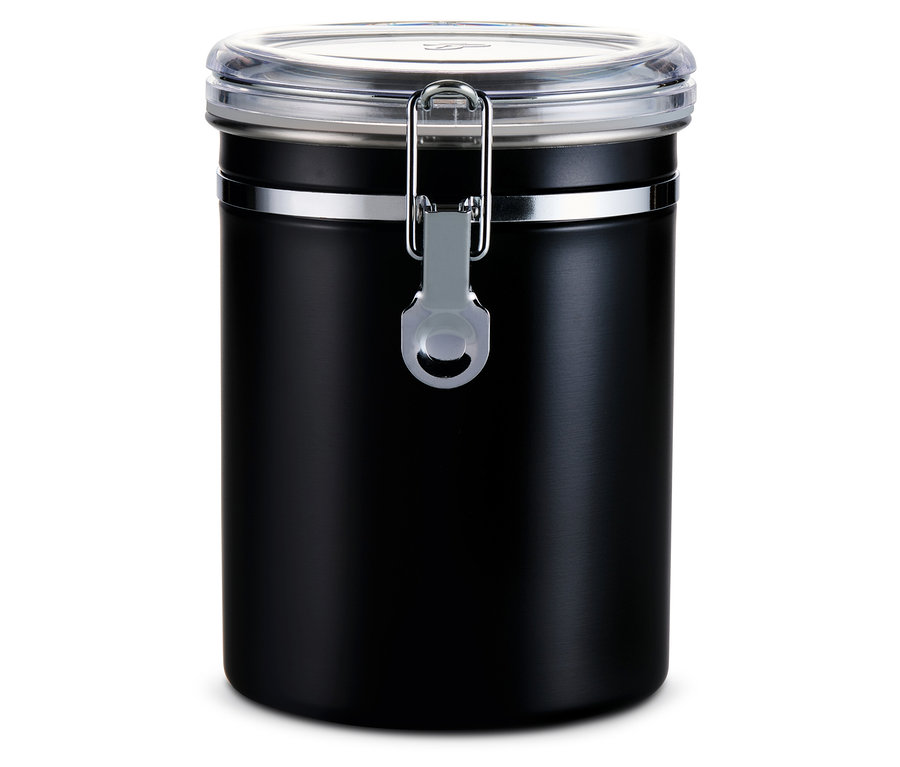 Dóza na zachovanie arómy, čierna