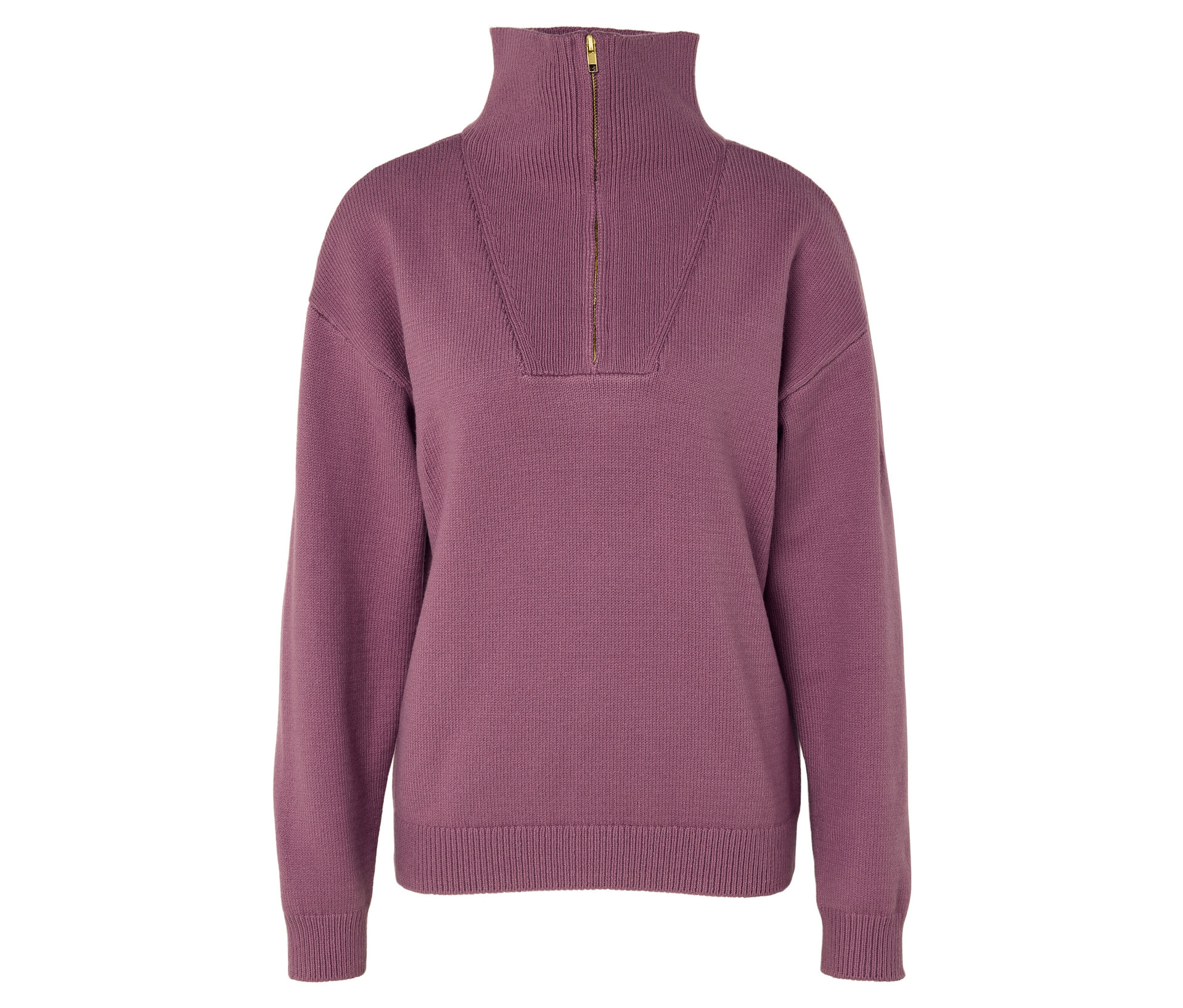 E-shop Sveter s golierom na zips