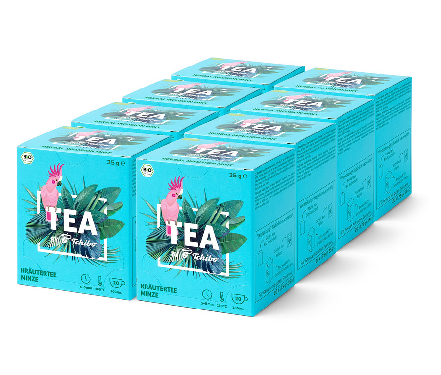 BIO TEA by Tchibo mäta - 8 x 20