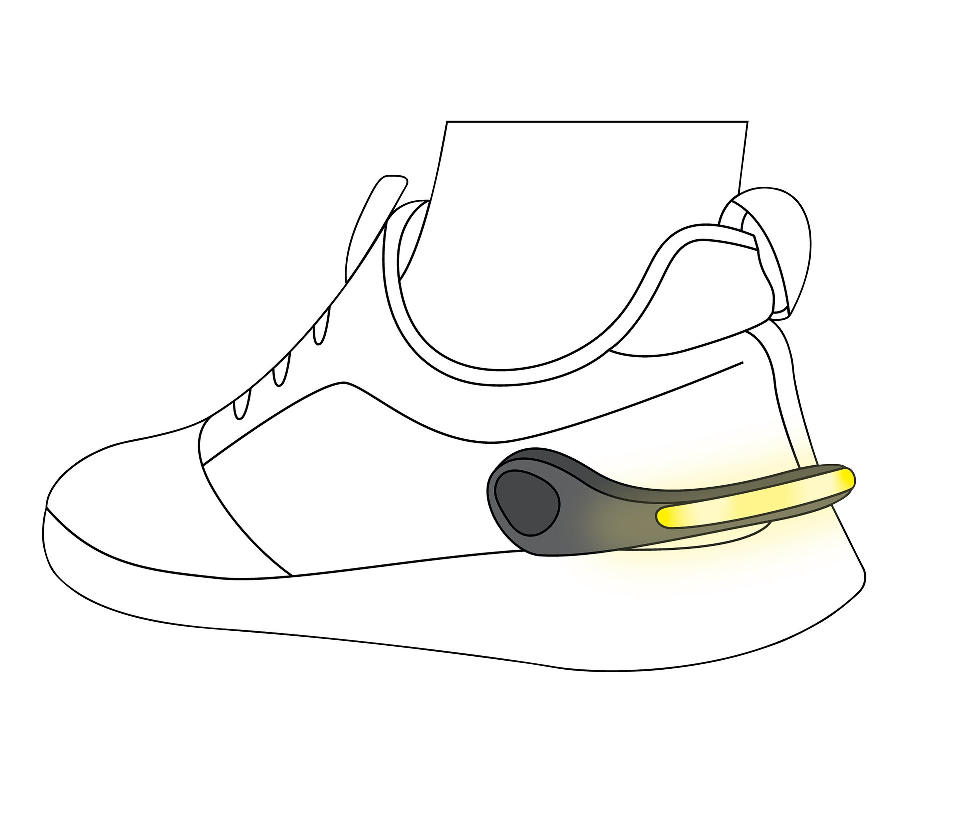 Tchibo - Spony na topánky s Led, 2 ks