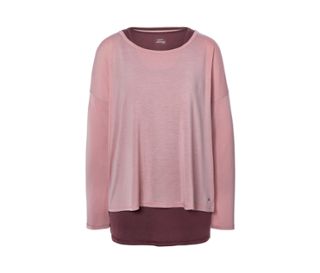 Tričko púdrovoružová<br>Top slivková