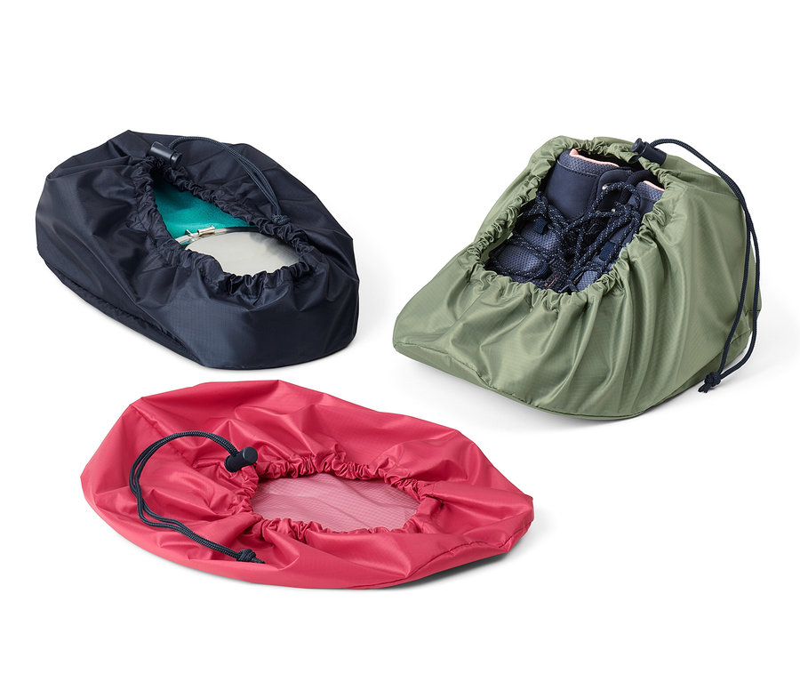 Tri úložné vrecká.