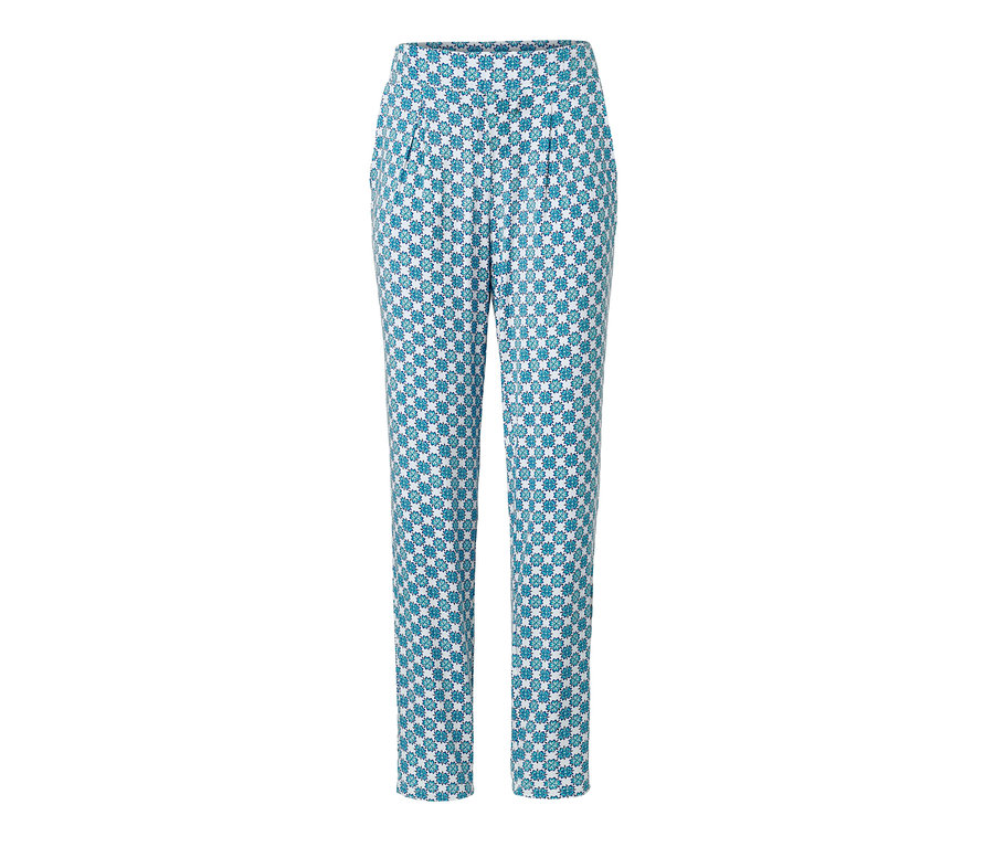 Džersejové nohavice s celoplošnou potlačou.