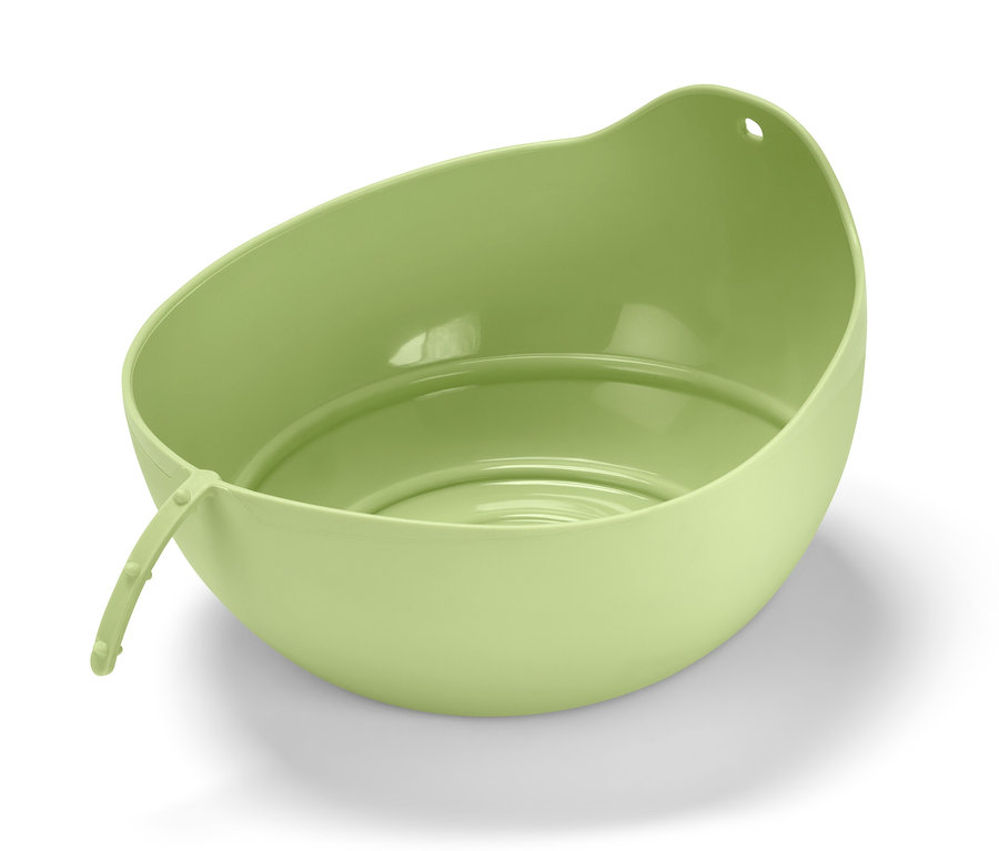 Zelená forma na pečenie chleba.