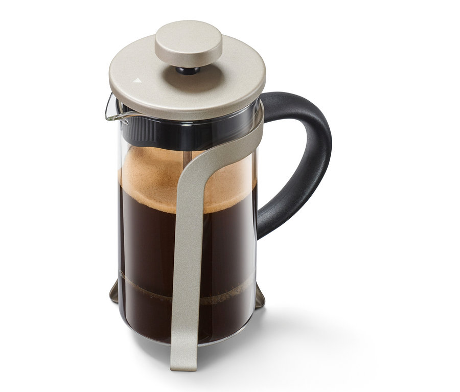 Kanvica french press 300 ml, 2 šálky, farba šampanského