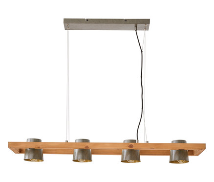 Závesná lampa »Bell«, Trio, 4 plamene