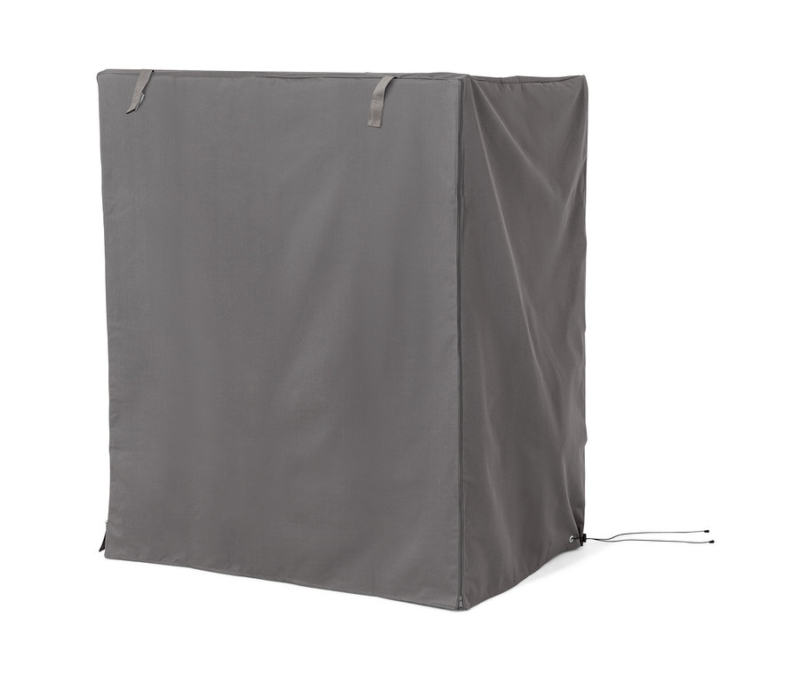 Sivý prémiový kryt na plážový kôš veľkosti XL.