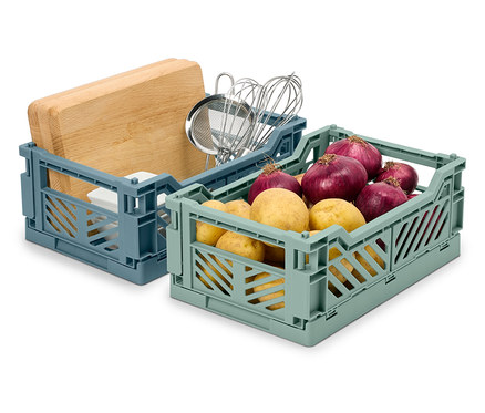 Skladacie úložné debničky, 2 ks