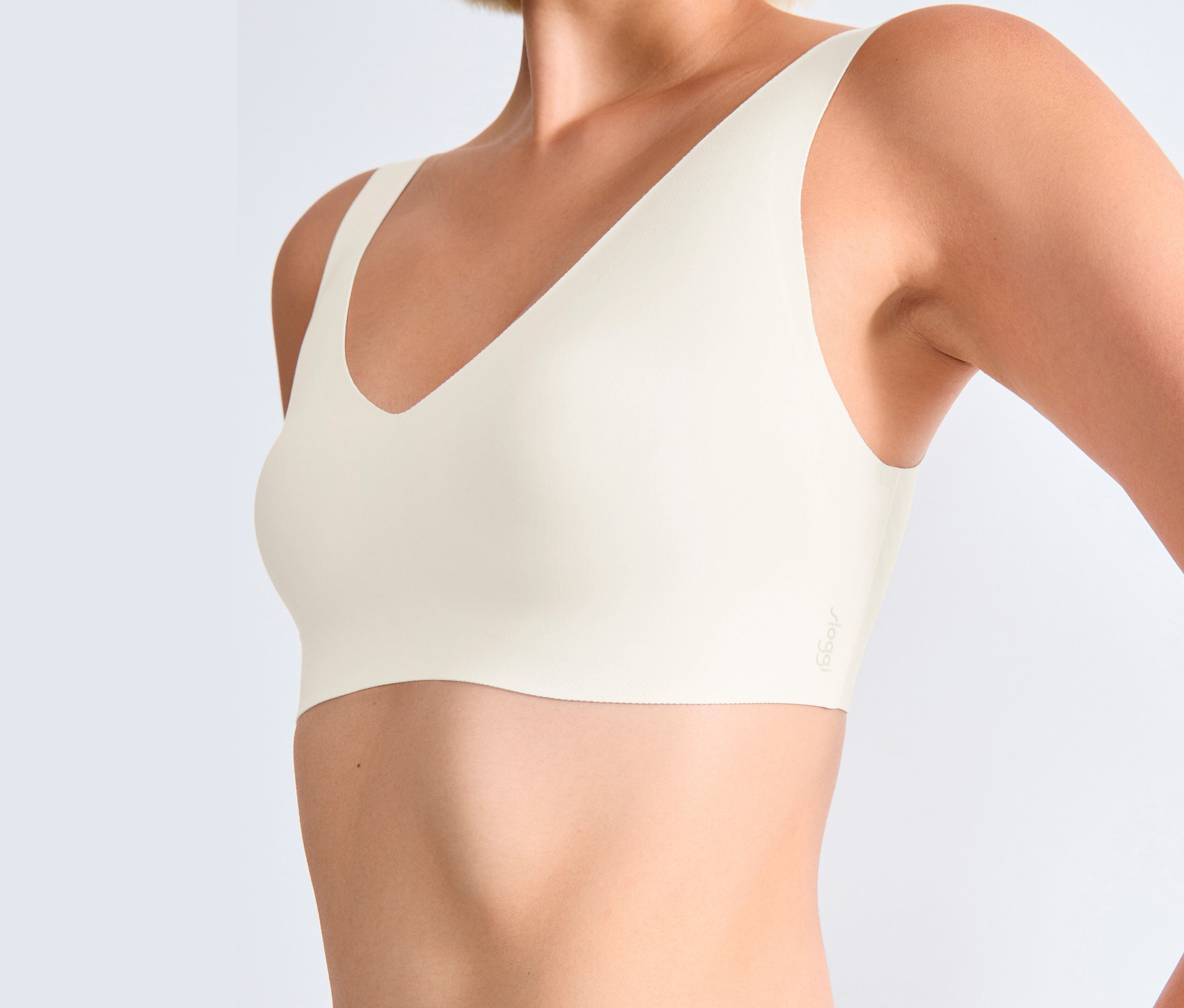 sloggi Zero Feel 2.0 Bralette, silk white