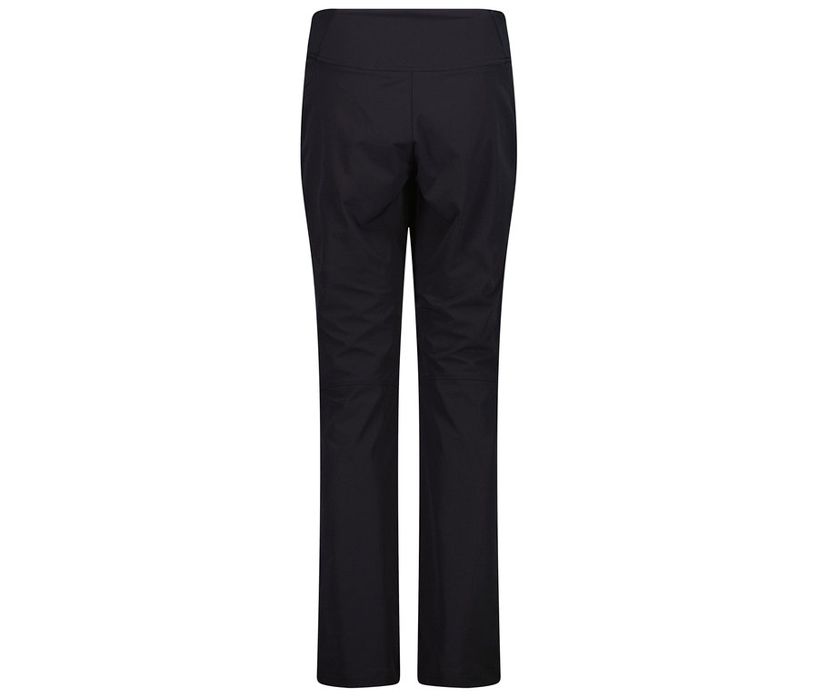 Čierne nohavice, fotené zozadu.