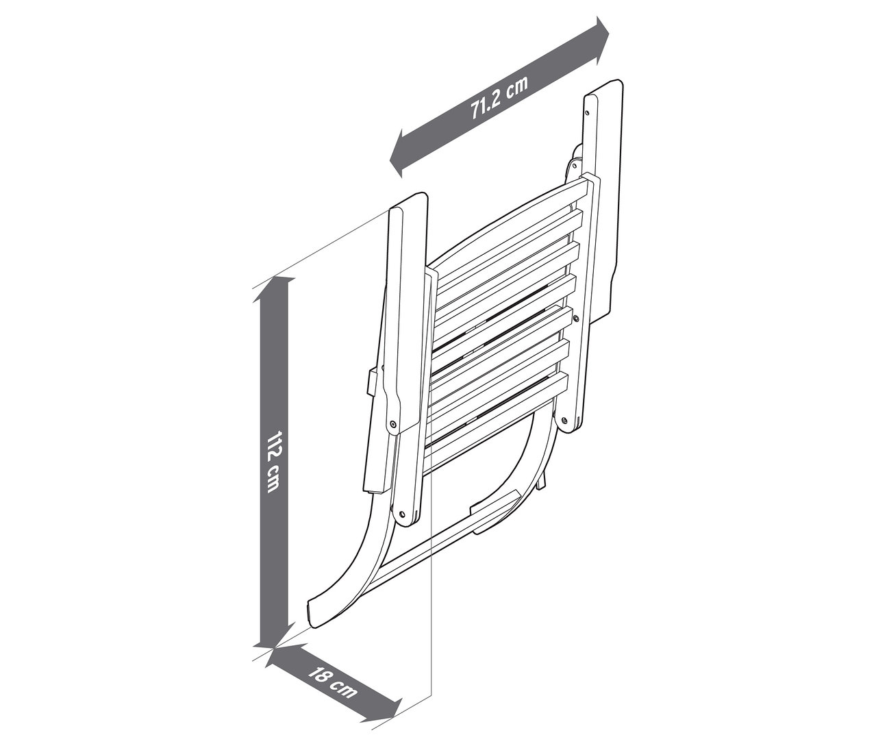 Zložená 4-dielna záhradná sedacia súprava s prémiovými vankúšmi, s rozmermi.