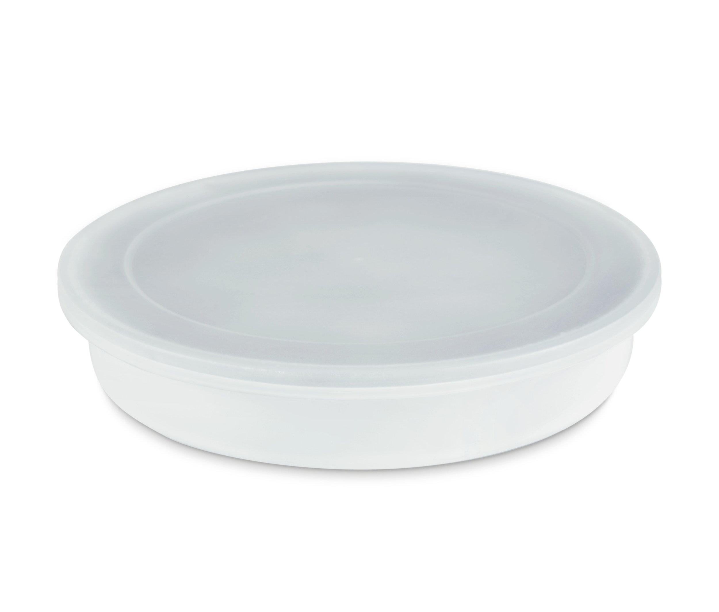 Biela smaltovaná forma na tarte s vekom.