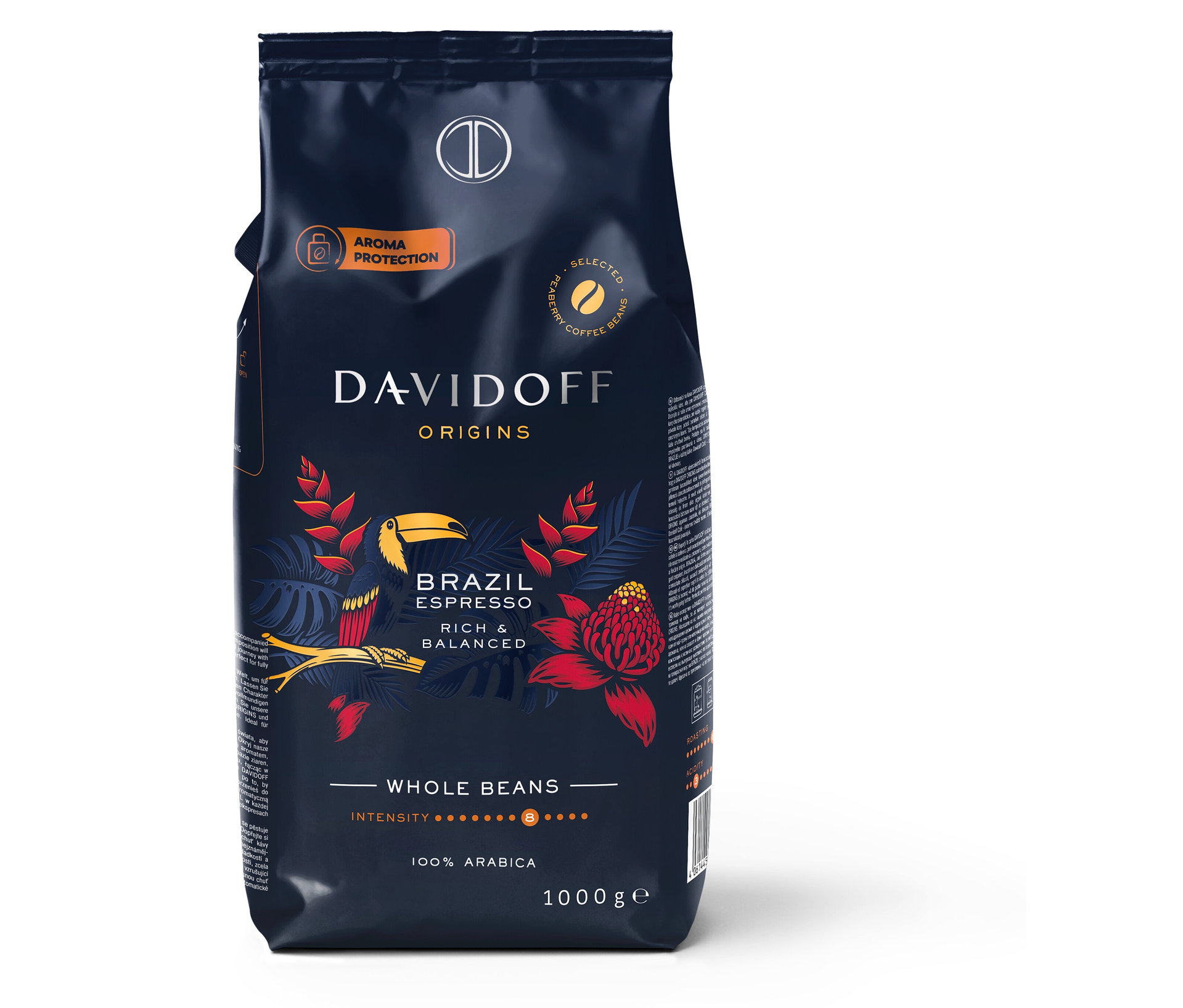 E-shop DAVIDOFF CAFÉ ORIGINS Brazil - 1 kg zrnkovej kávy