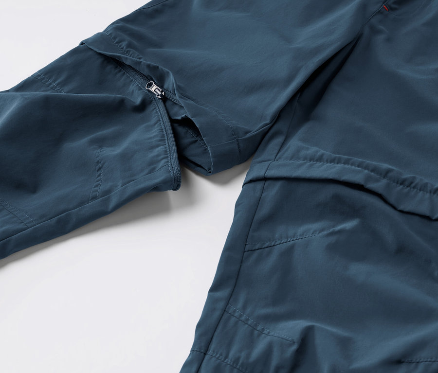 Detail detských funkčných nohavíc.