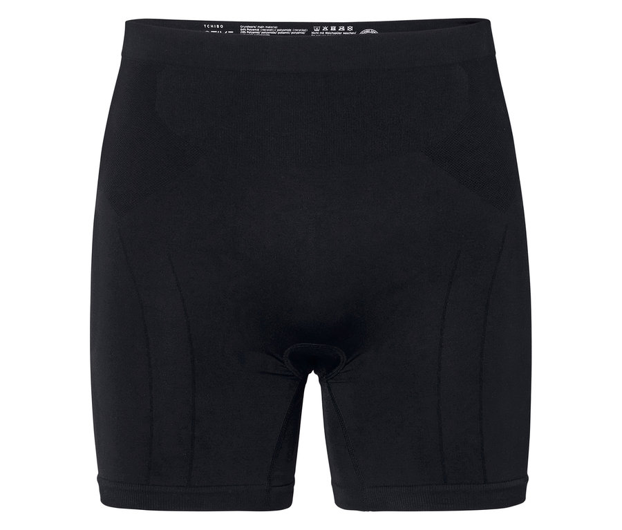 Obrázok čiernych, krátkych, priliehavých nohavíc.