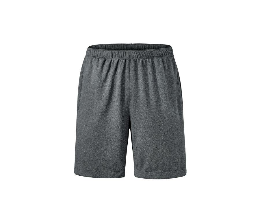 Šedé športové nohavice.