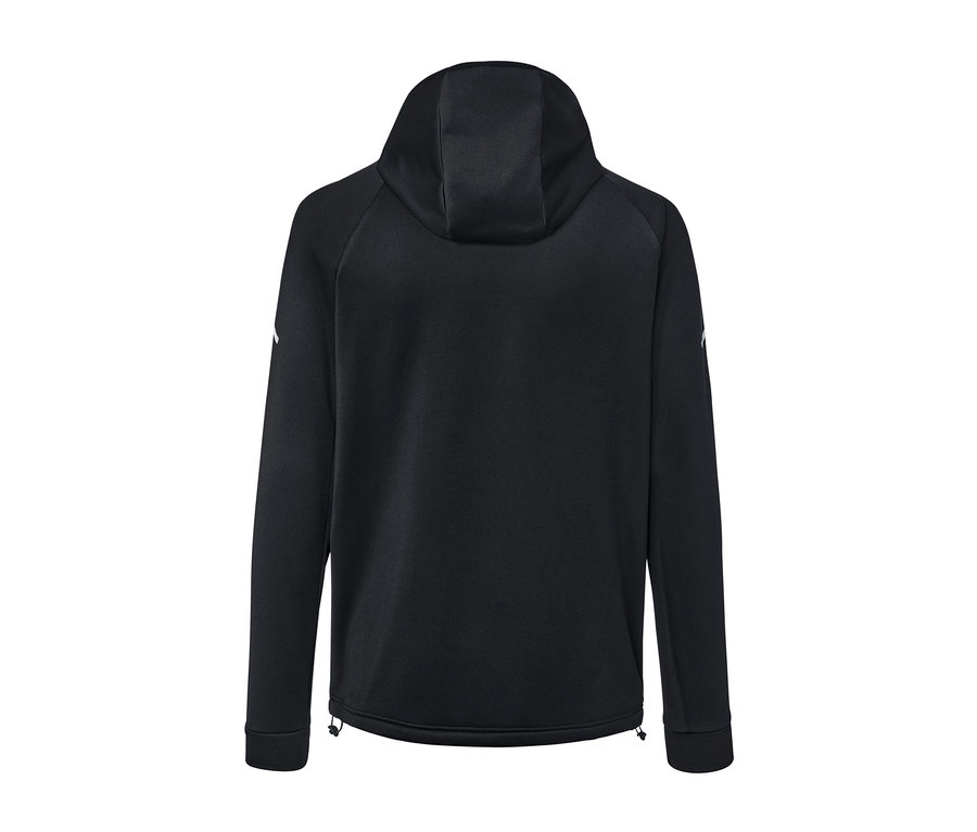 Čierna termobunda zozadu.