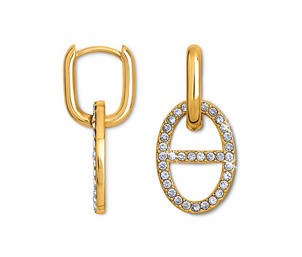 Kruhové náušnice »Schiffsanker«