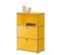Komoda Kovová komoda »CN3« s výklopnými priečinkami, žltá - /img/gQAXkhBq/64/image.jpeg