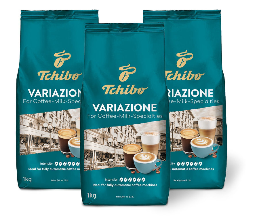 Tchibo Variazione - 3 x 1 kg zrnkovej kávy