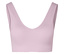 Bezšvová podprsenka, ružová