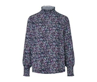 Viacfarebná celoplošná potlač so vzorom millefleurs
