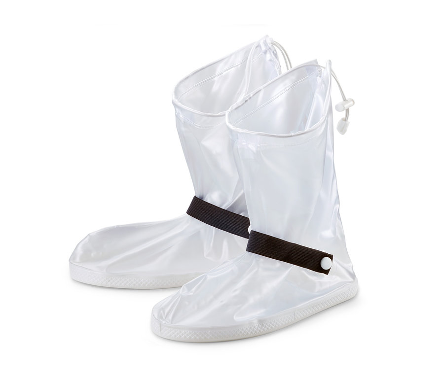 Dva nepremokavé návleky na topánky.