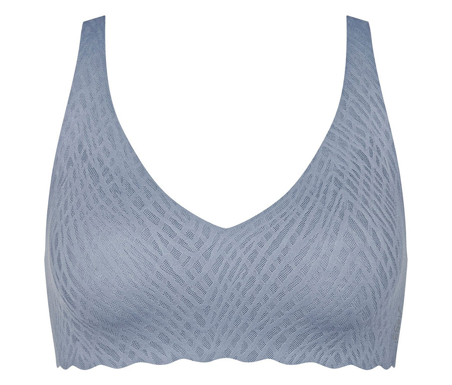 sloggi ZERO Feel Bliss Soft Bra, bluish gray