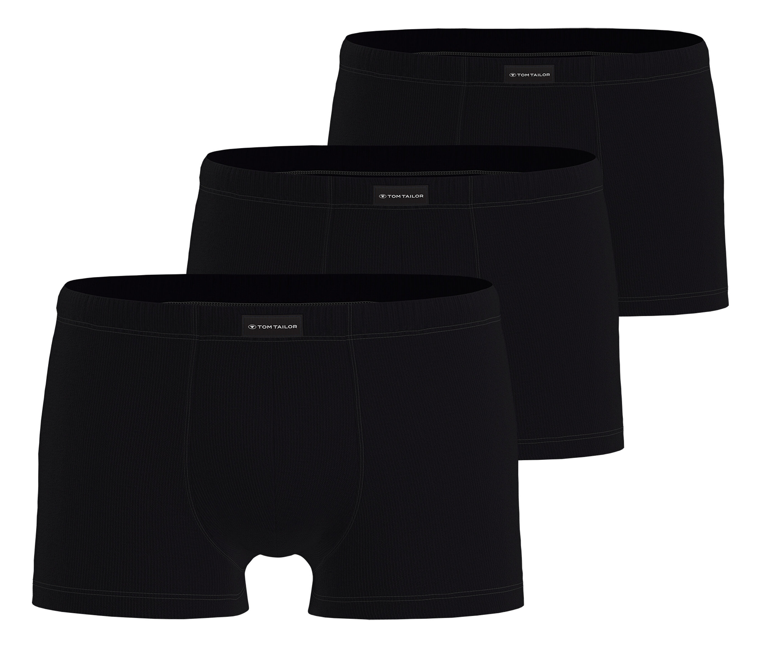 E-shop Boxerky Tom Tailor "Colorado", 3 ks, čierne