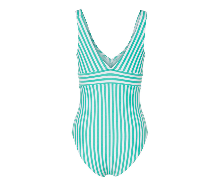 Prúžkované plavky.